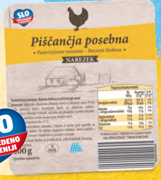 Piščančja posebna salama narezek 200 g - Akcija v trgovini Hofer