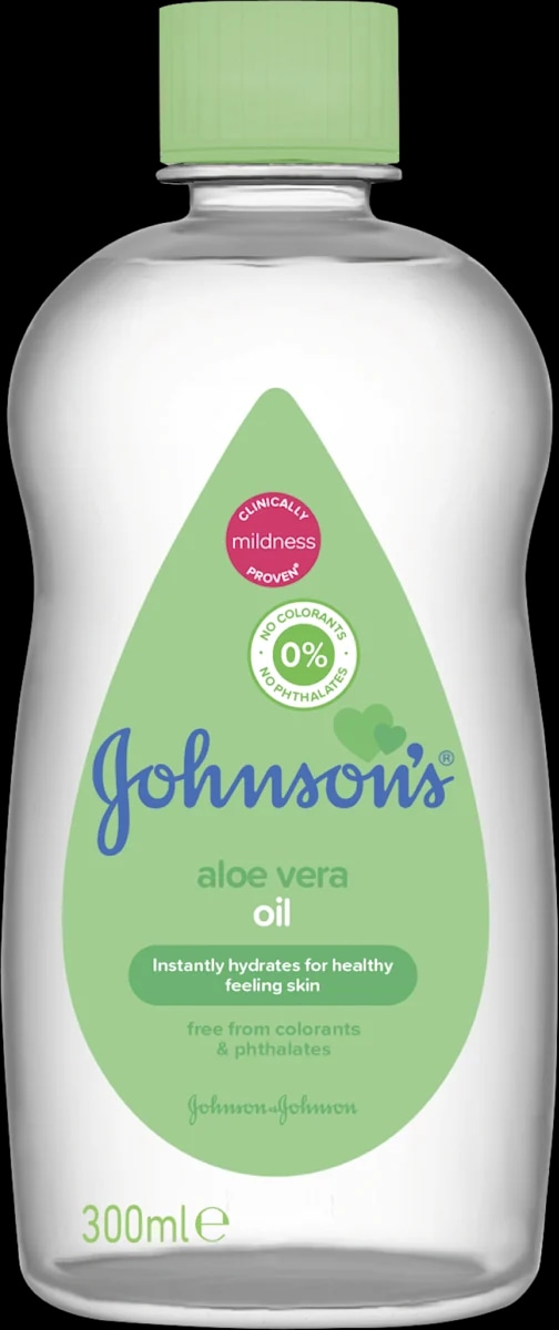 Johnson's baby masažno olje za dojenčke in otroke z aloe vero 300 ml - Akcija v trgovini Dm