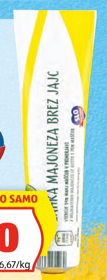 Veganska majoneza 165 g - Akcija v trgovini Hofer
