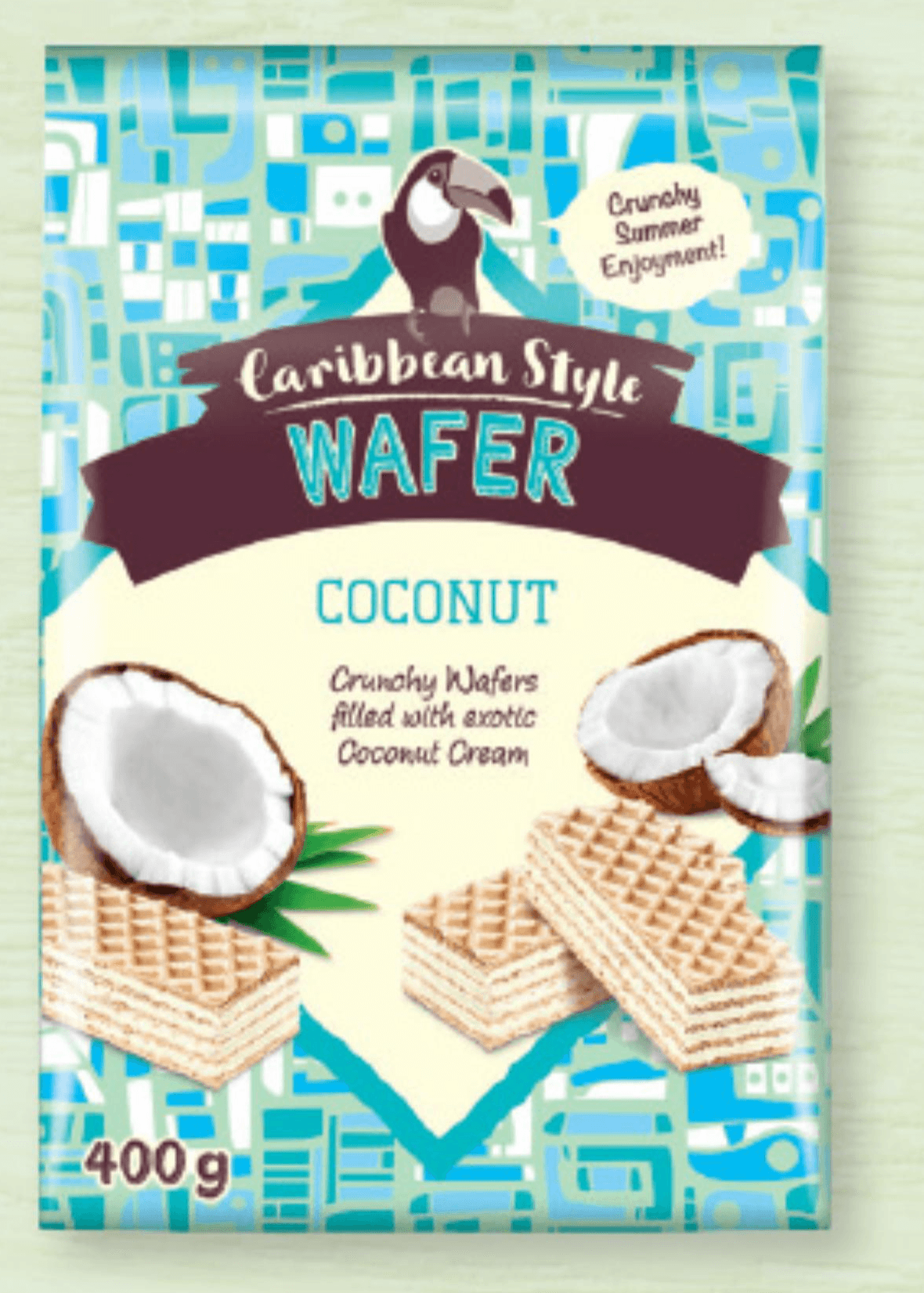 Caribbean Style Napolitanke 400 g - Akcija v trgovini Lidl