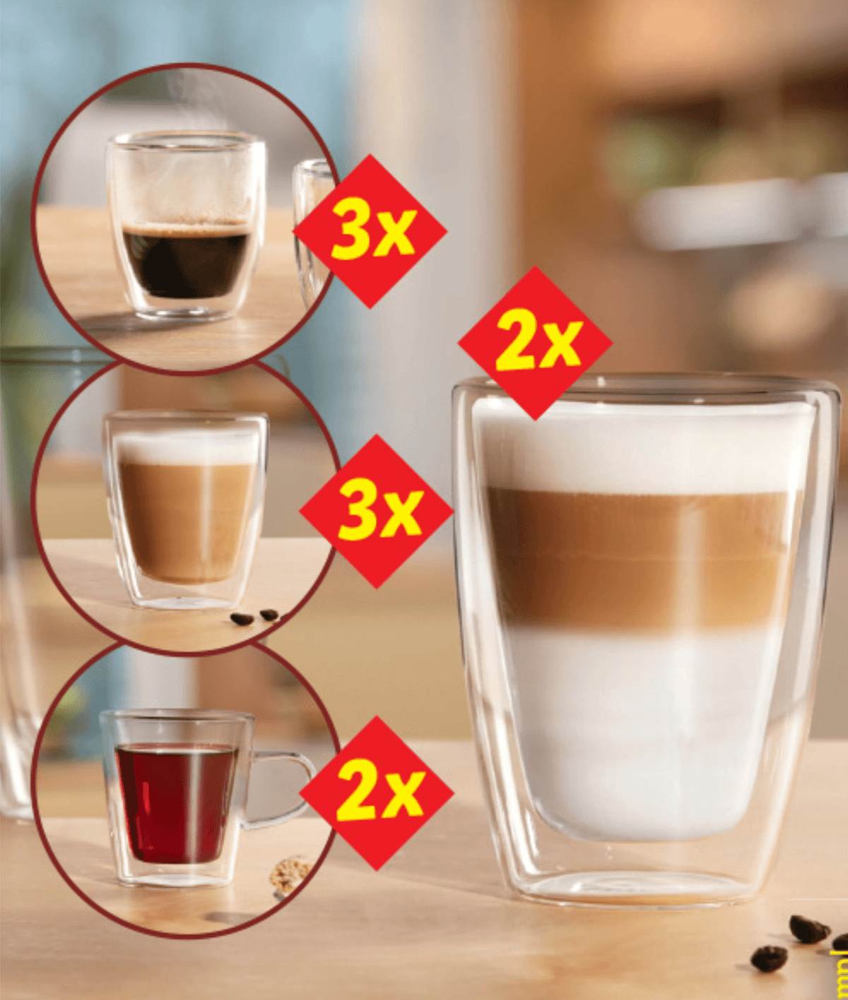 Leonardo Izbor termo kozarcev več vrst - Akcija v trgovini Lidl