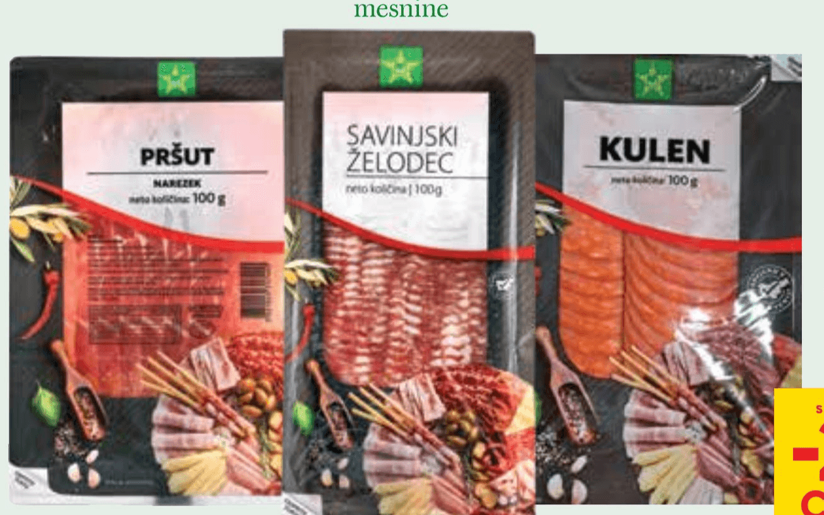 Narezek Tuš - Akcija v trgovini Tuš