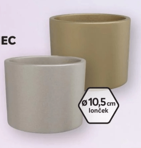 Notranji keramični lonec EVA 120 - Akcija v trgovini Merkur