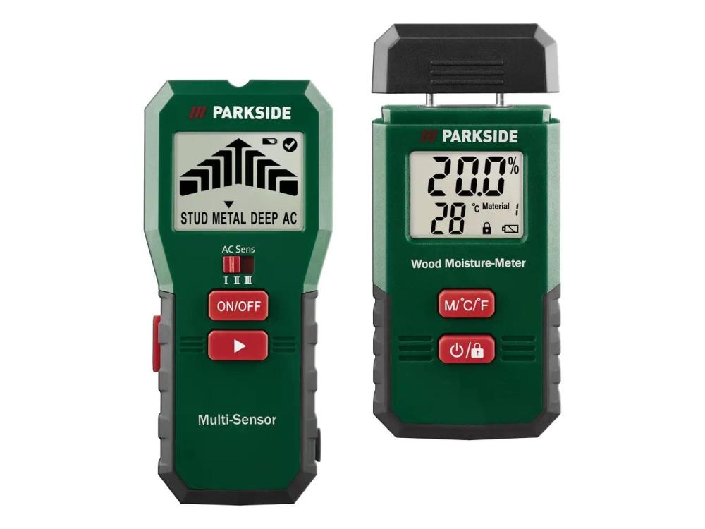 PARKSIDE Multifunkcijski detektor/merilnik vlage - Akcija v trgovini Lidl