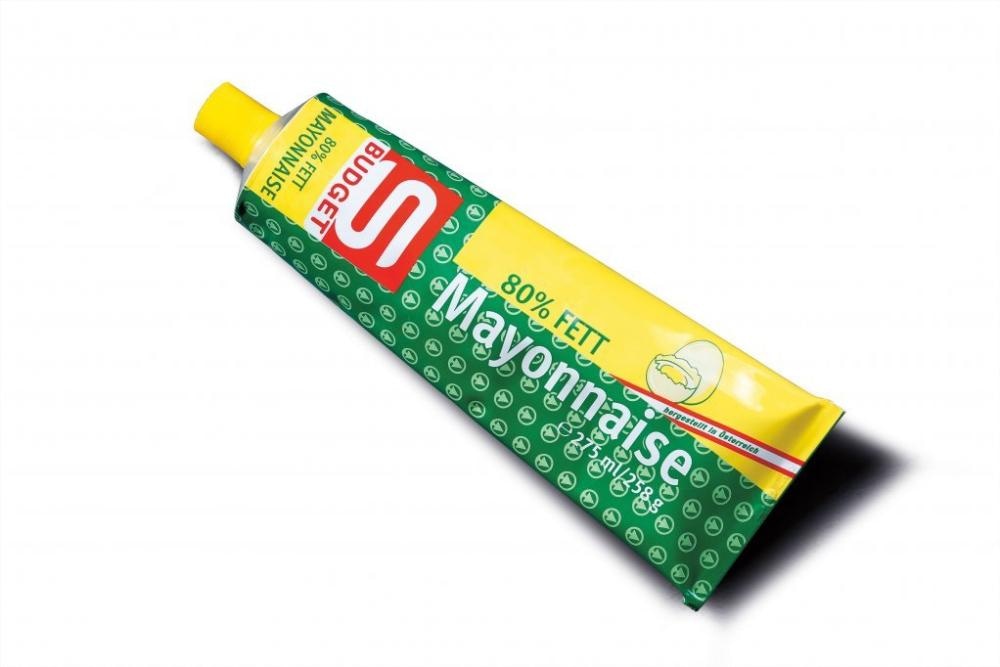 MAJONEZA v tubi, 258 g S Budget - Akcija v trgovini Spar