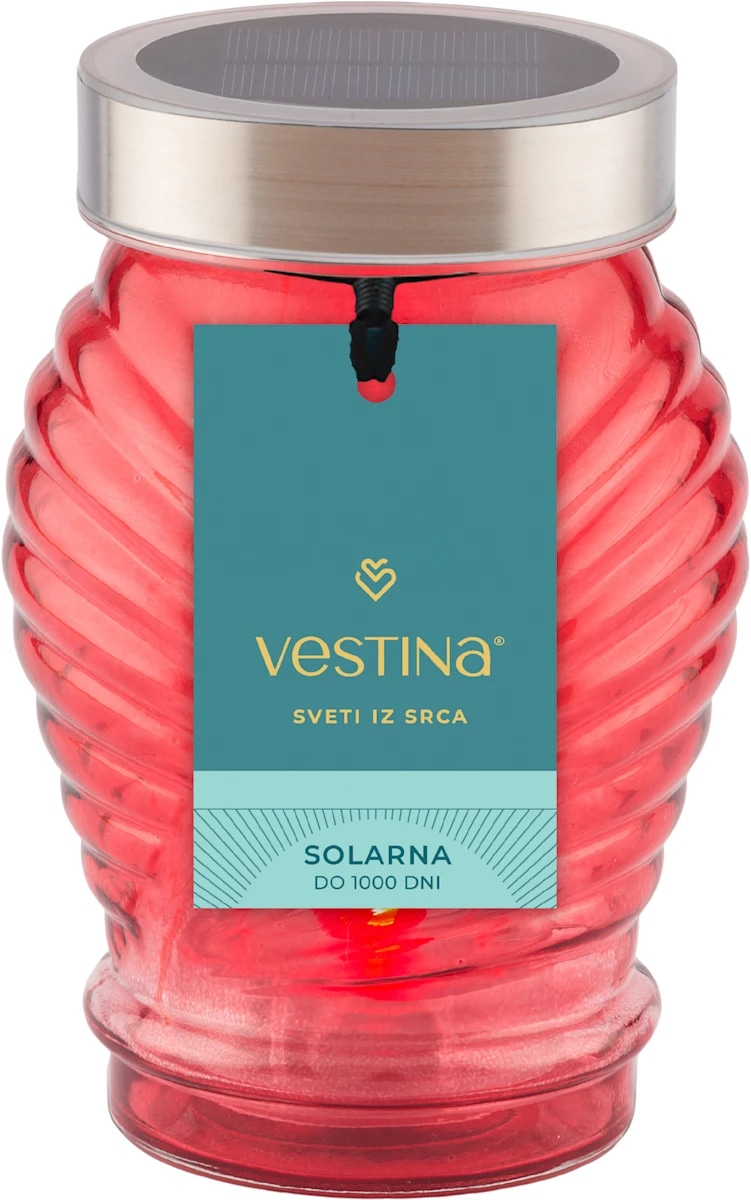 Solarna sveča Vestina - Akcija v trgovini Jager
