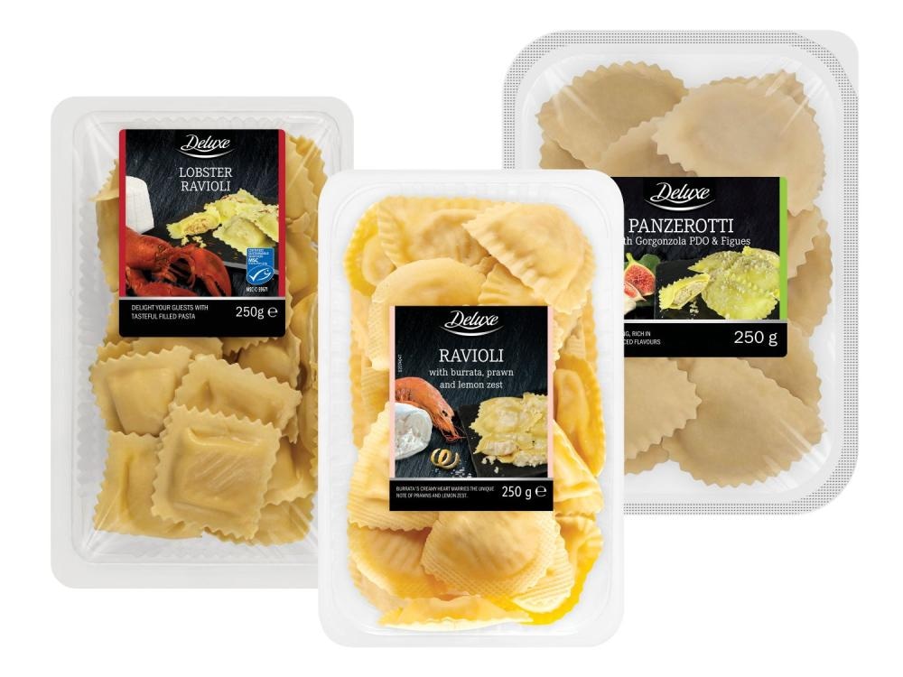 Deluxe Sveže polnjene testenine Girasoli 200 g - Akcija v trgovini Lidl