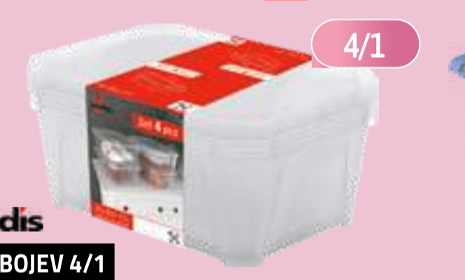 Set zabojev 4/1 - Akcija v trgovini E.Leclerc