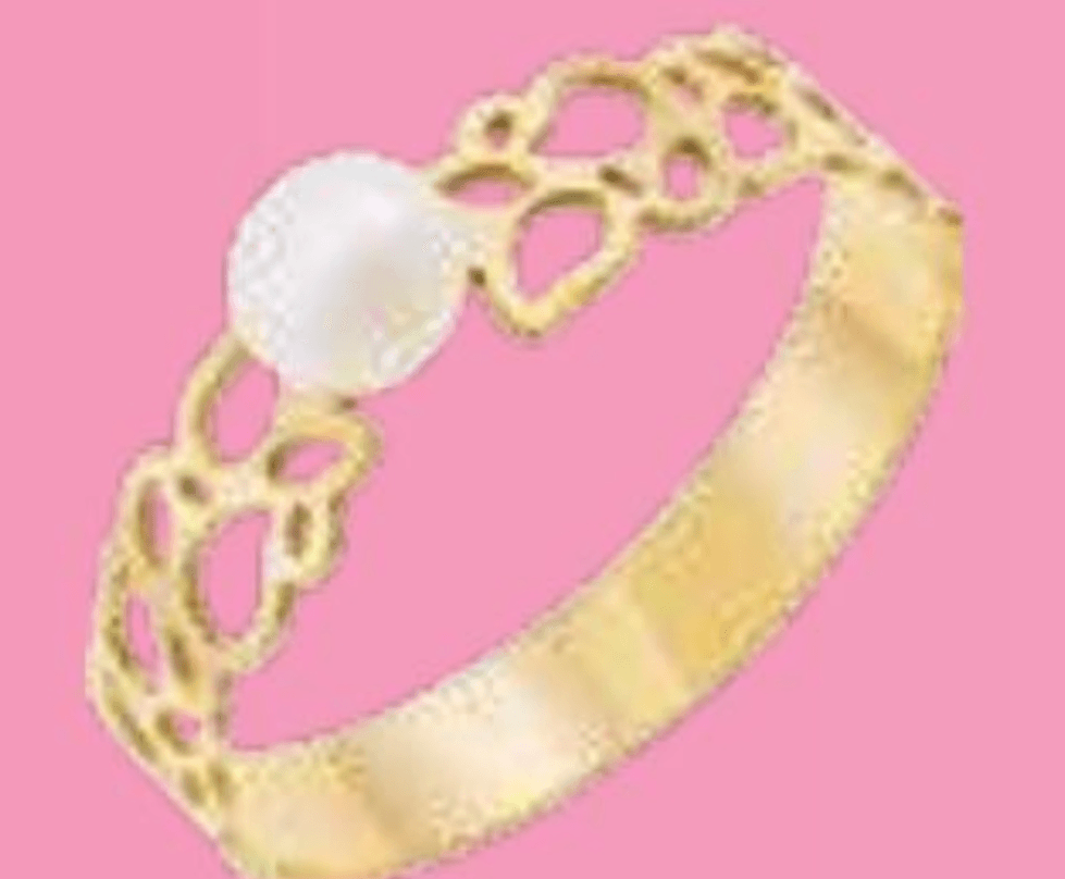 Prstan z gojenim biserom - Akcija v trgovini E.Leclerc