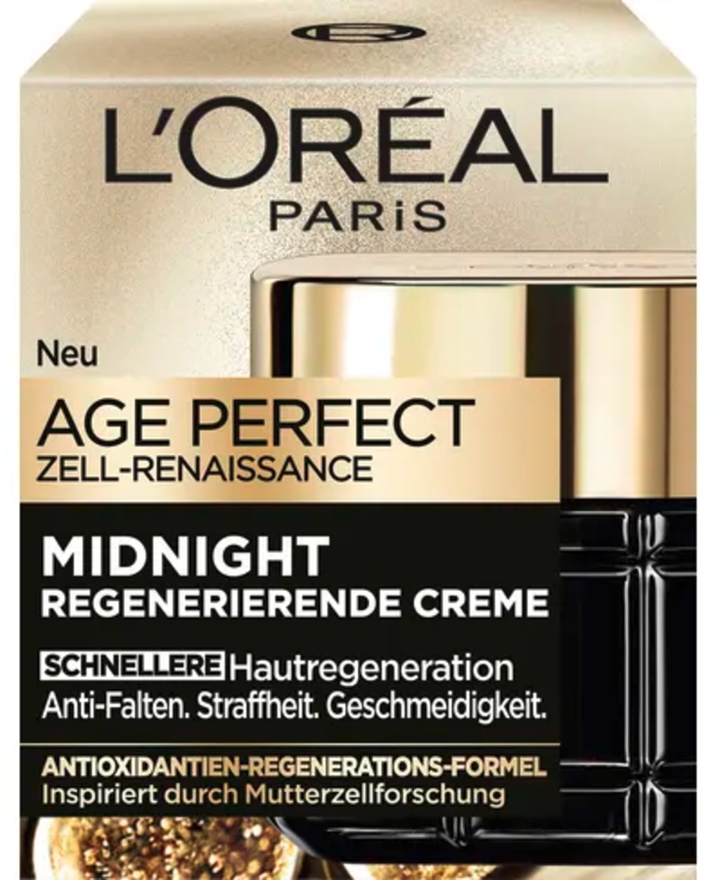 L'Oréal Age Perfect Zell Renaissance nočna krema za obraz 50 ml - Akcija v trgovini Mueller