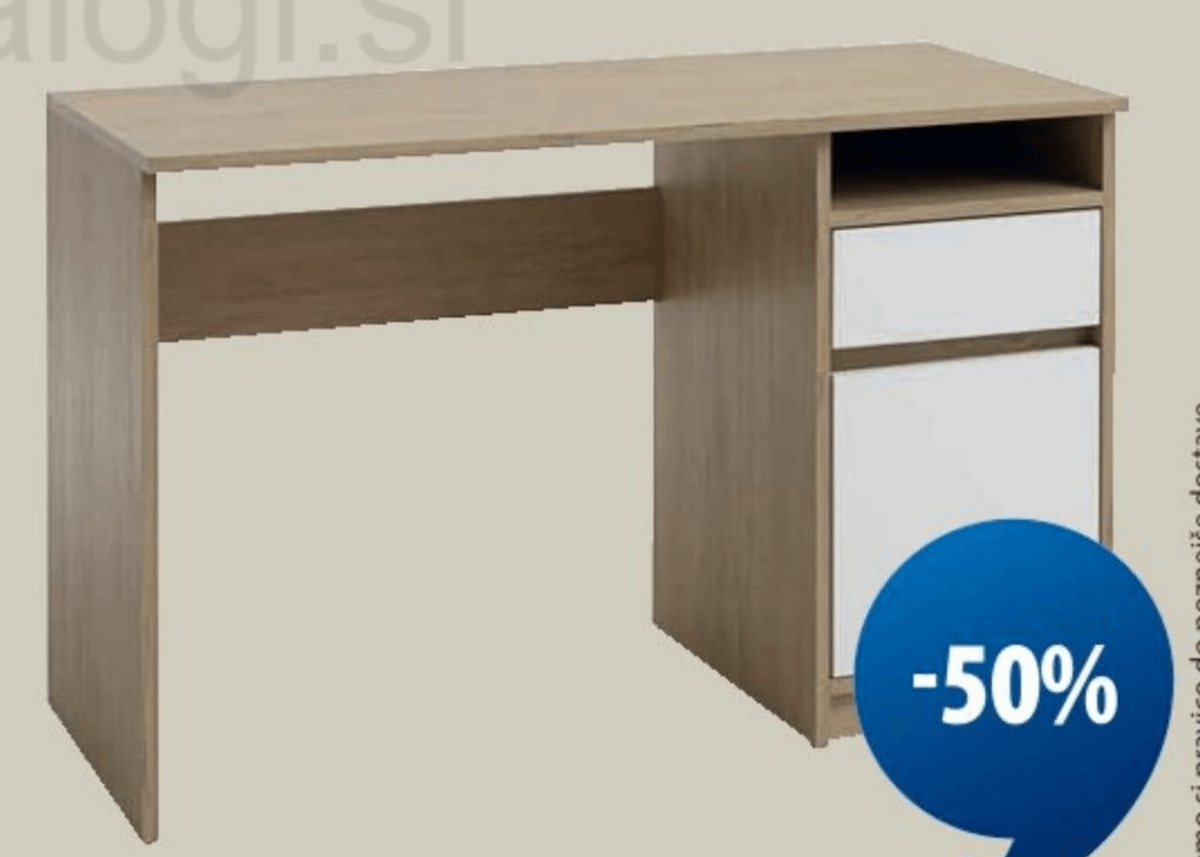 Pisalna miza BILLUND - Akcija v trgovini Jysk