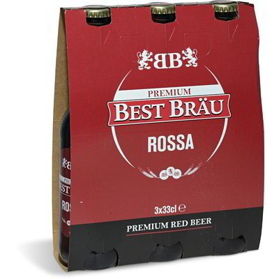 Rdeče pivo 3 x 330 ml BEST BRÄU - Akcija v trgovini Eurospin