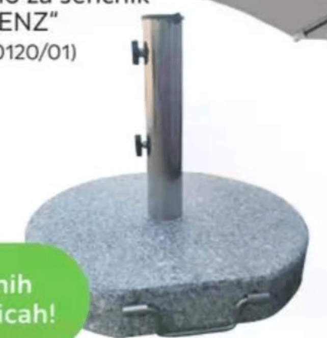 Stojalo za senčnik „LORENZ" - Akcija v trgovini Mömax