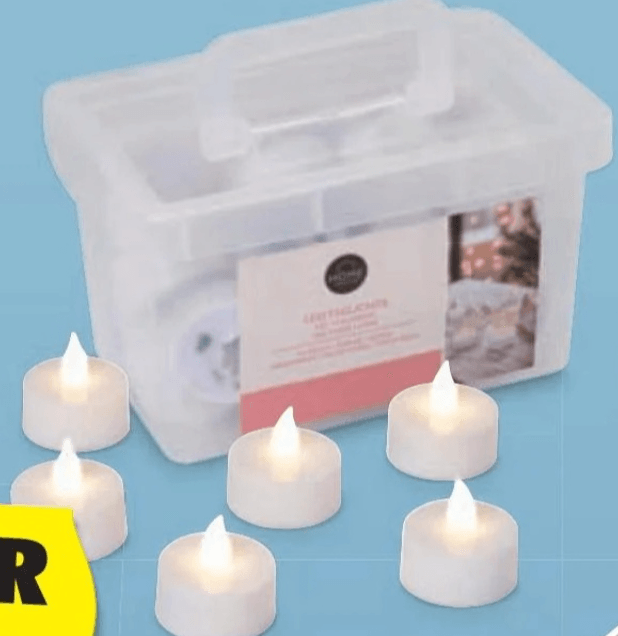 LED-Čajne svečke 24 kosov Home Creation - Akcija v trgovini Hofer