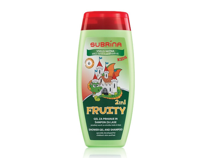 Šampon in gel za tuširanje Subrina Kids 250 ml - Akcija v trgovini Mercator
