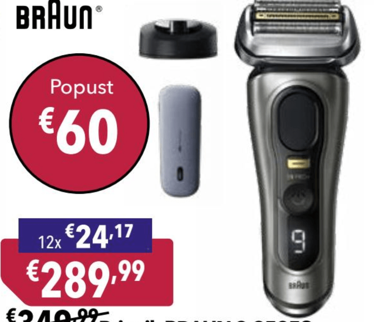 Brivnik Braun 9-9525S - Akcija v trgovini Harvey Norman