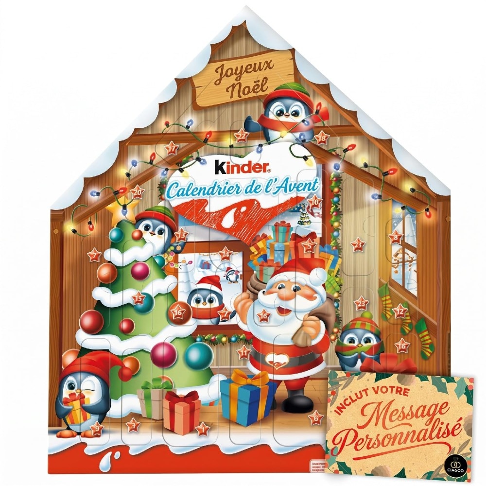 Kinder adventni koledar 2026 184 g Akcija v trgovini Kompas Shop