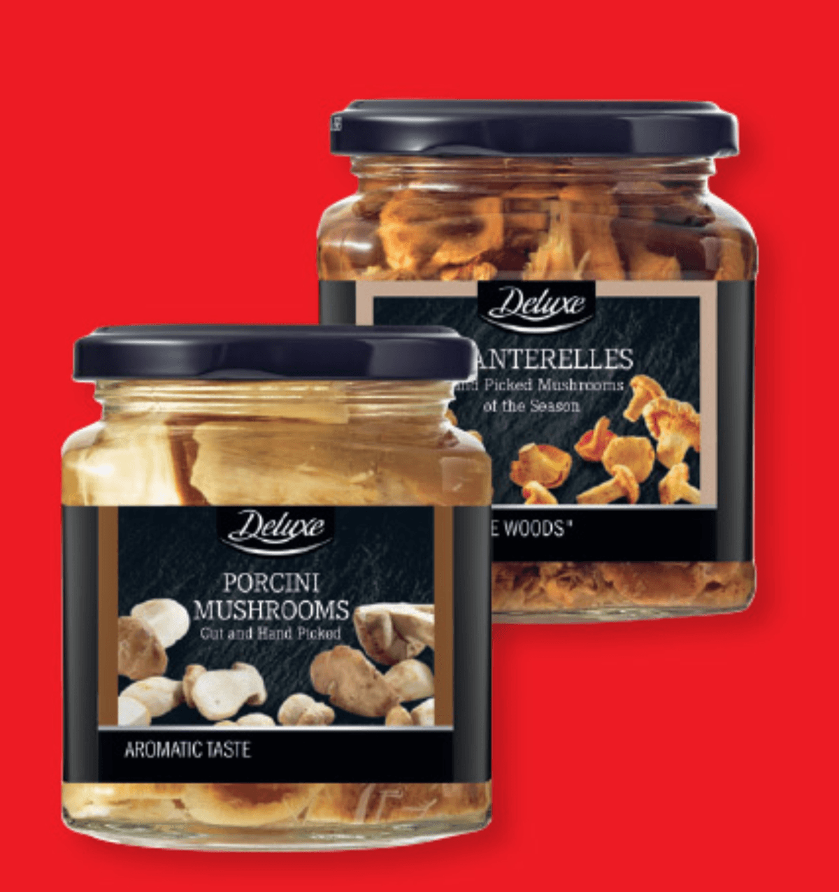 Deluxe Izbor gob 314 ml - Akcija v trgovini Lidl