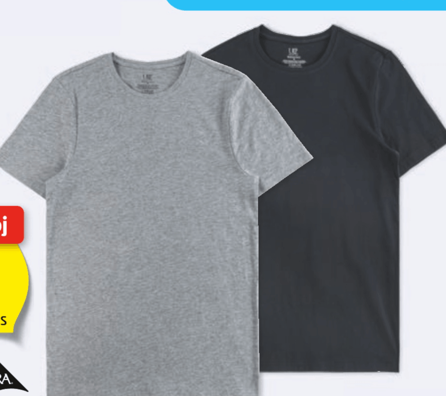 UP 2 Fashion Basics Moška majica 3 kosi - Akcija v trgovini Hofer