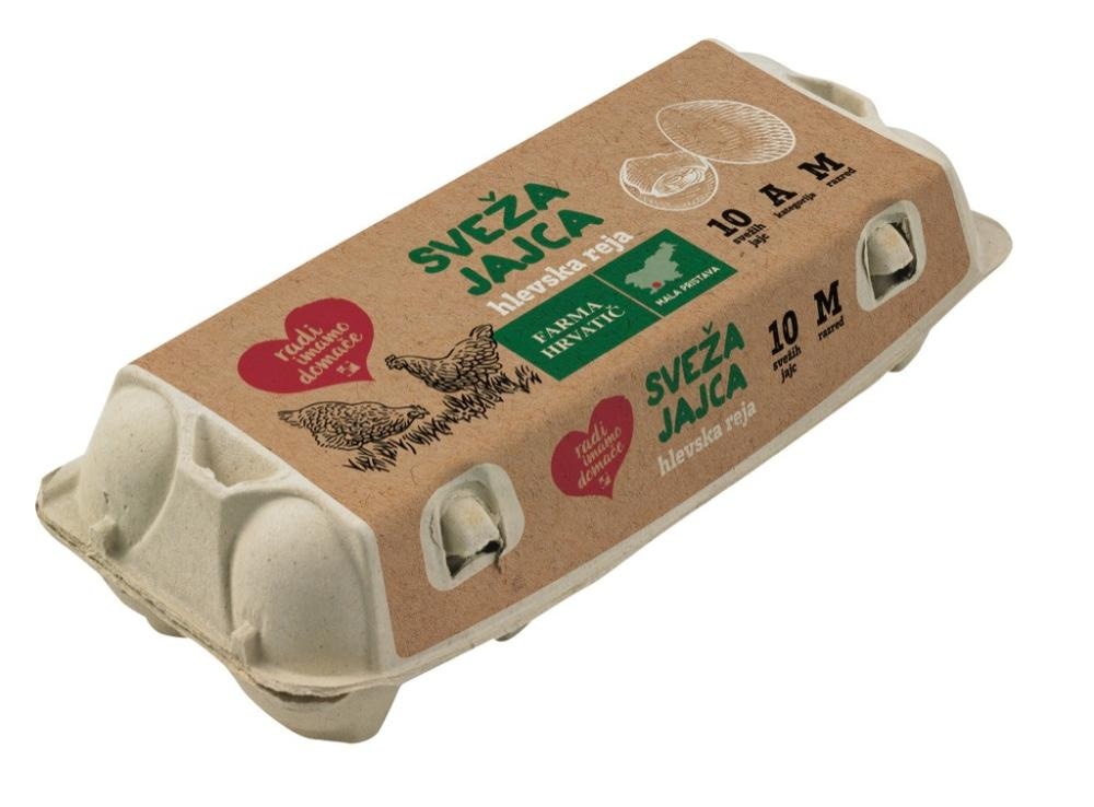 Debela jajca Hlevske reje 10/1 Jata Emona - Akcija v trgovini Spar