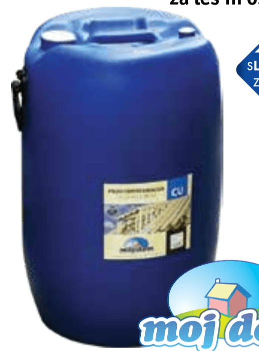 Moj dom Impregnacija profesional za les in ostrešja BR - 5 kg - Akcija v trgovini Jager