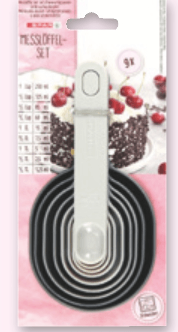 Set merilnih žličk 9/1 SPAR - Akcija u trgovini Spar