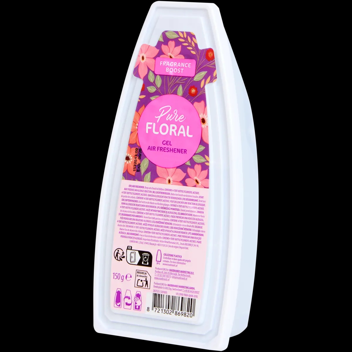 Pure Floral gel osvežilec zraka 150 g Akcija v trgovini Action