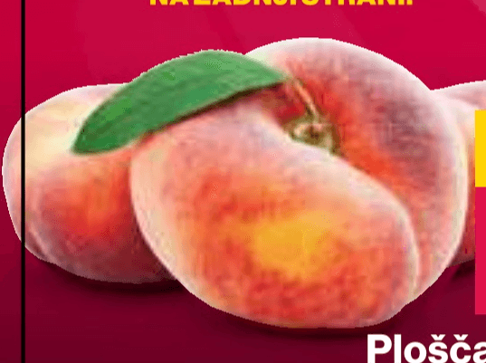 Ploščate breskve - Akcija u trgovini Mercator
