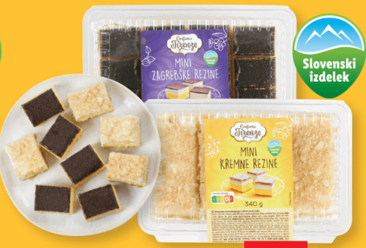 CONFISERIE FIRENZE Mini rezine 340 g - Akcija v trgovini Lidl
