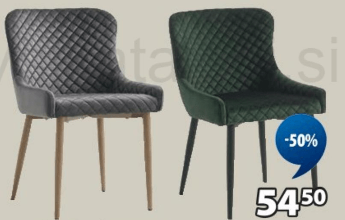 Jedilniški stol PEBRINGE - Akcija v trgovini Jysk