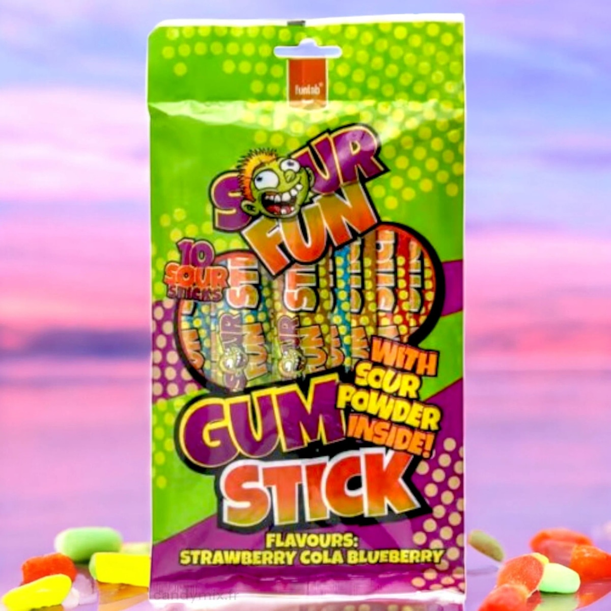 Funlab Bonboni Gum Stick 100 g - Akcija v trgovini Jager