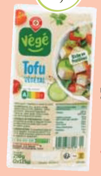 Tofu Végé 250 g - Akcija v trgovini E.Leclerc