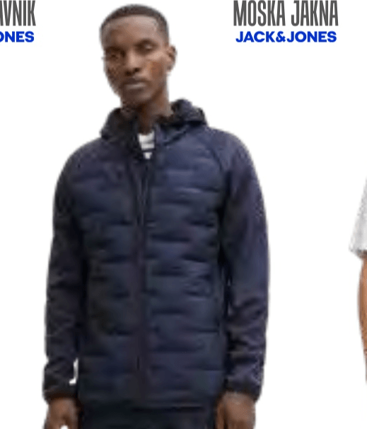 Moška jakna JACK&JONES - Akcija v trgovini Jager