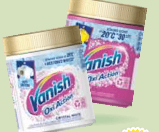 Izdelek za odstranjevanje madežev Vanish 1 l ali v prahu 470 g - Akcija v trgovini E.Leclerc