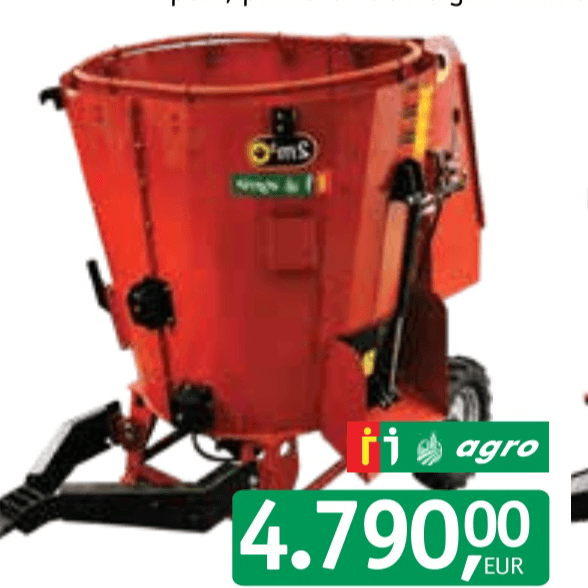 Mešalni voz za krmila 2 m³ - Akcija v trgovini Jager