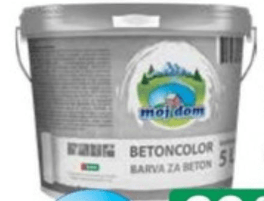 Barva za beton BETONCOLOR 5 L moj dom - Akcija v trgovini Jager