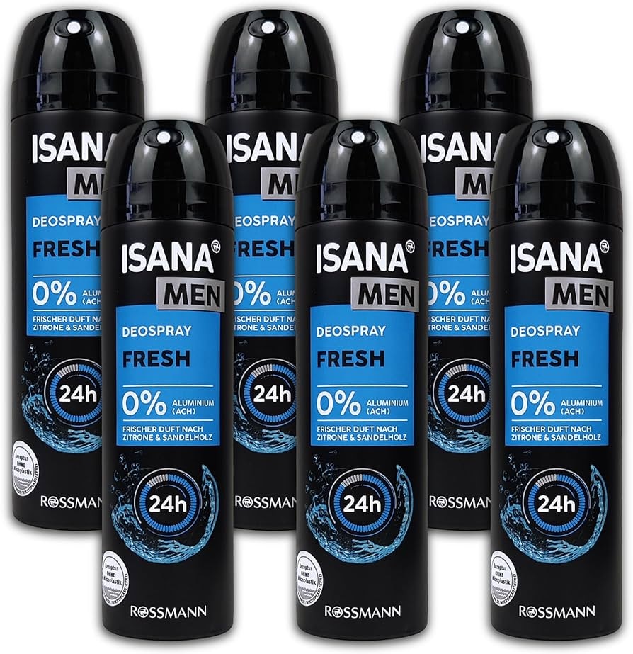 Deo sprej Isana Men 150 ml - Akcija v trgovini Spar