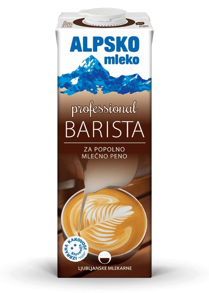 Alpsko mleko Barista 1 l - Akcija v trgovini E.Leclerc