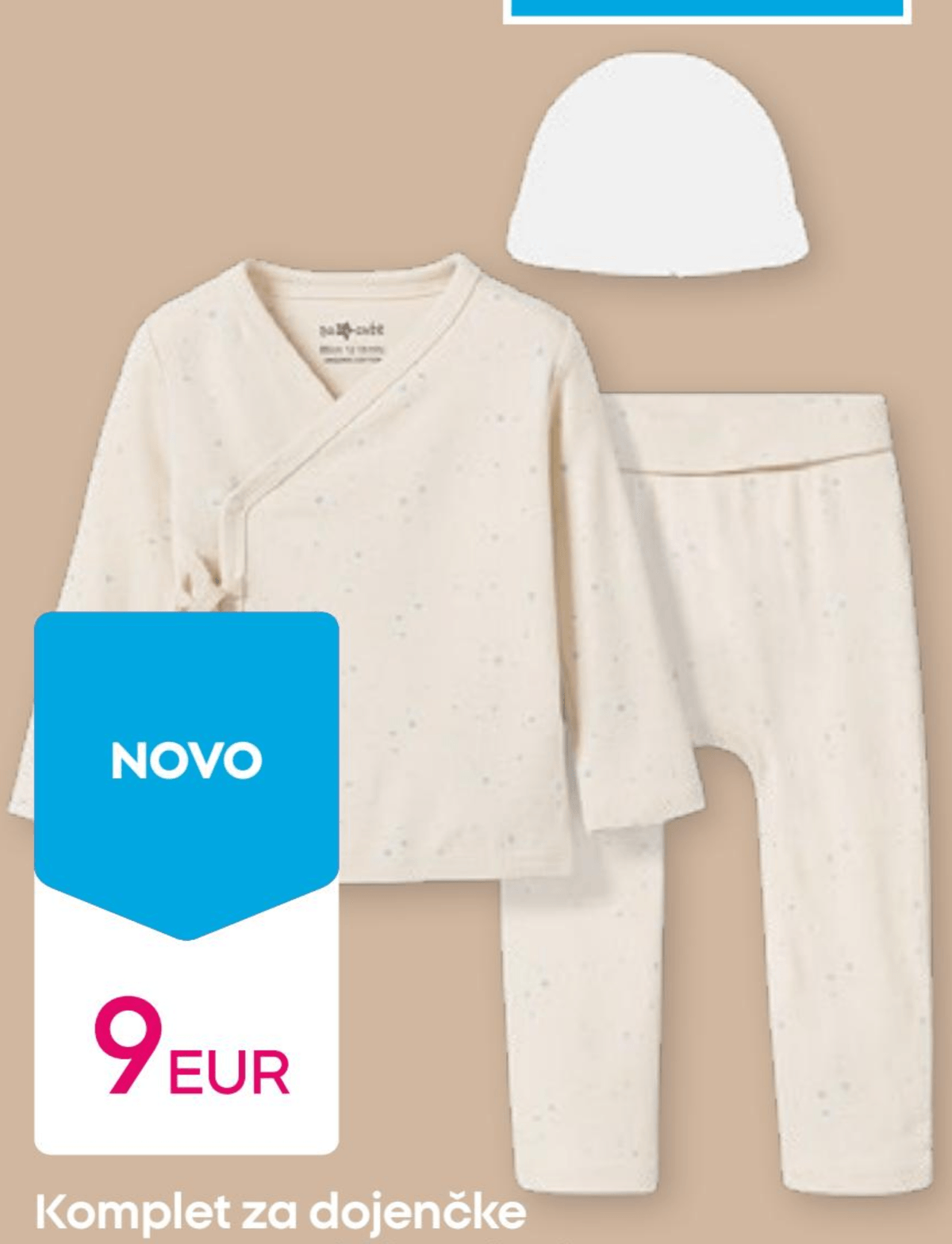 So cute Komplet za dojenčke - Akcija v trgovini Pepco