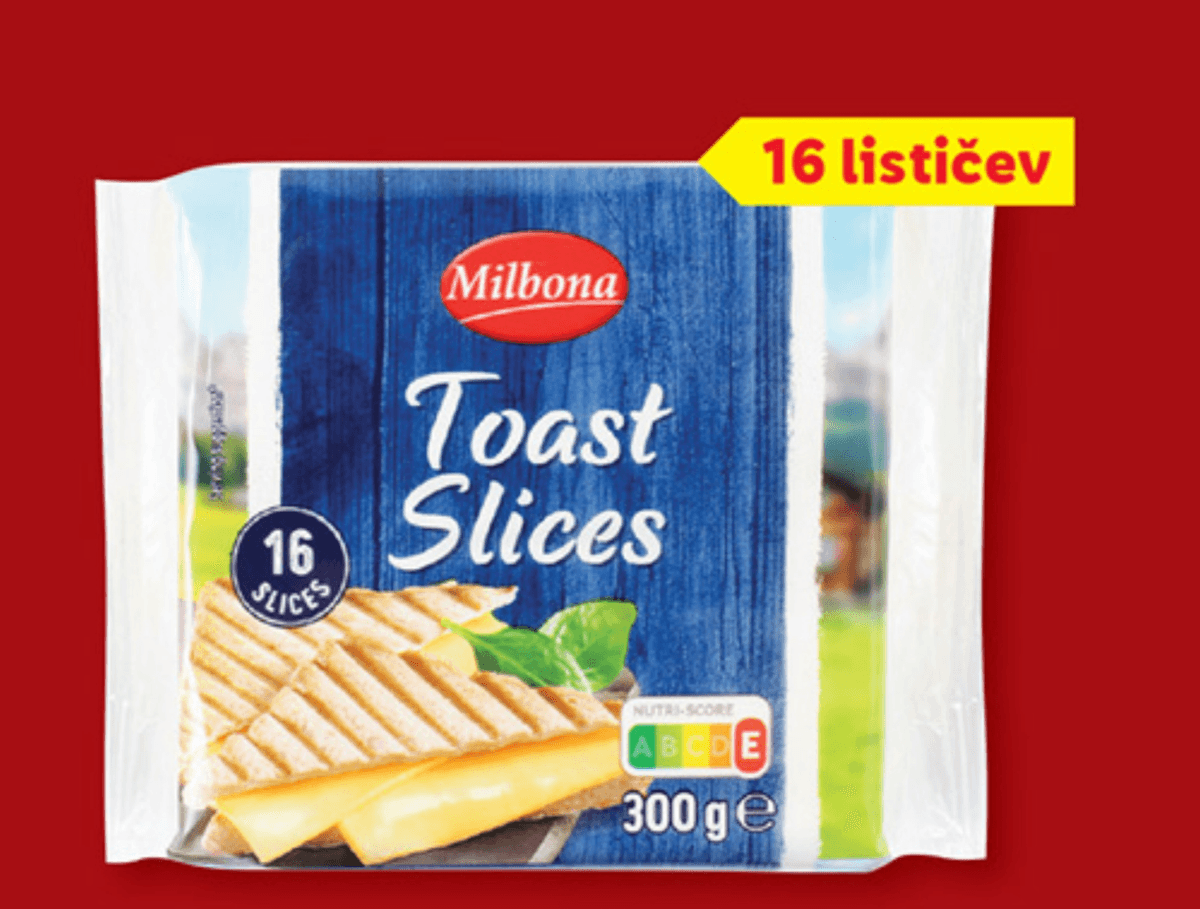 Milbona Toast Slices 300 g - Akcija v trgovini Lidl
