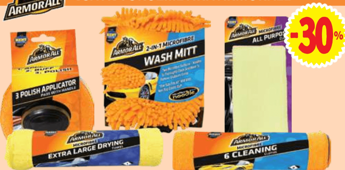 Vsa avtokozmetika Armorall - Akcija v trgovini E.Leclerc