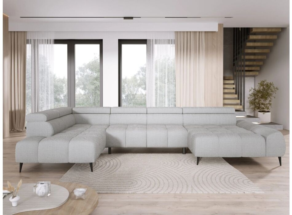 Kotna sedežna garnitura SANTO XL 211x377x180 cm WERSAL Akcija v trgovini Harvey Norman