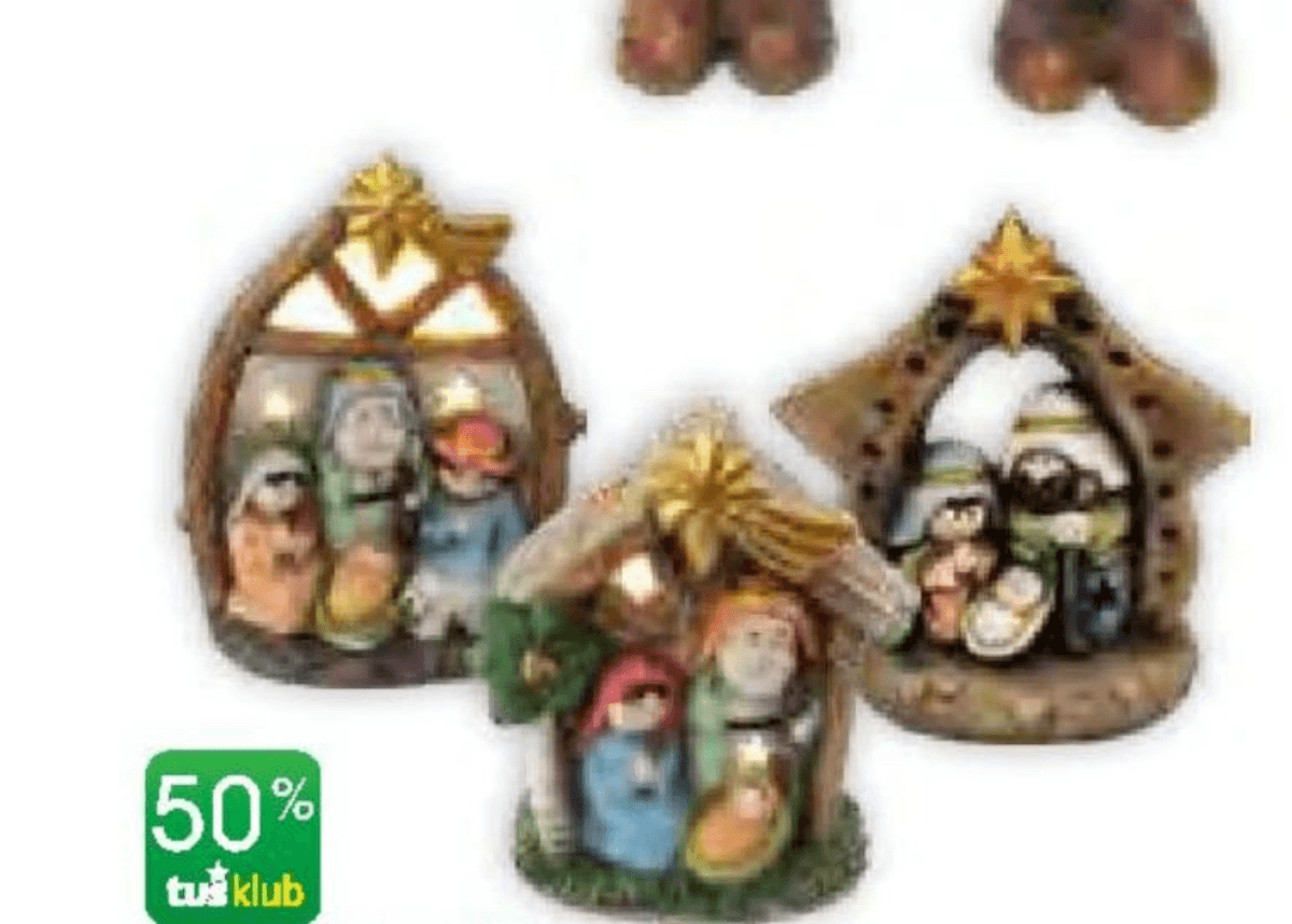 Vivi Keramične jaslice - Akcija v trgovini Tuš