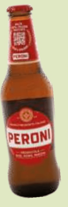 Svetlo pivo Peroni 0,33 l - Akcija v trgovini E.Leclerc