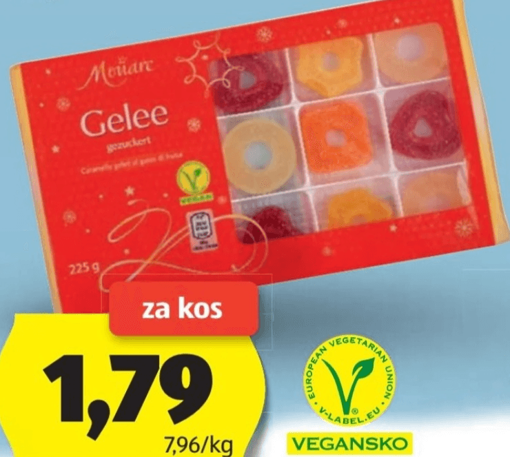 Monarc Žele/Fondant Obročki in Obeski 225 g - Akcija v trgovini Hofer
