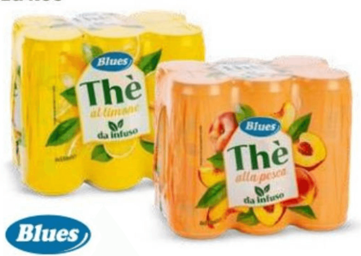 Ledeni čaj breskev/limona 6 x 330 ml Akcija v trgovini Eurospin