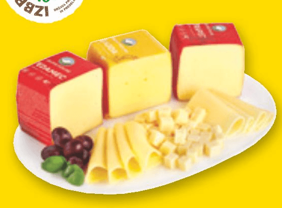 Postrežni siri ZELENE DOLINE - Akcija v trgovini Spar