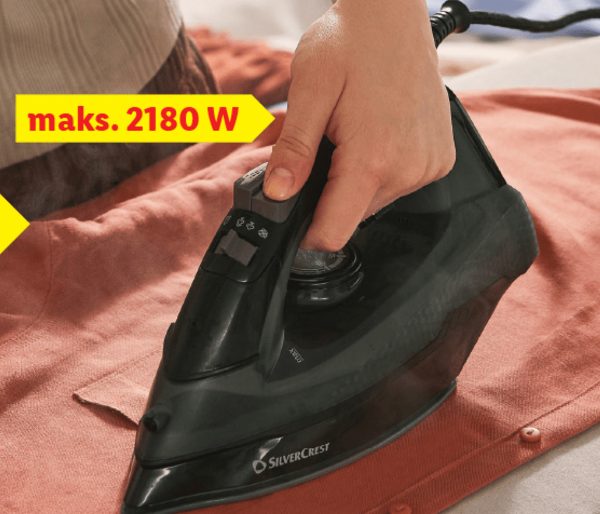 SILVERCREST Parni likalnik - Akcija v trgovini Lidl