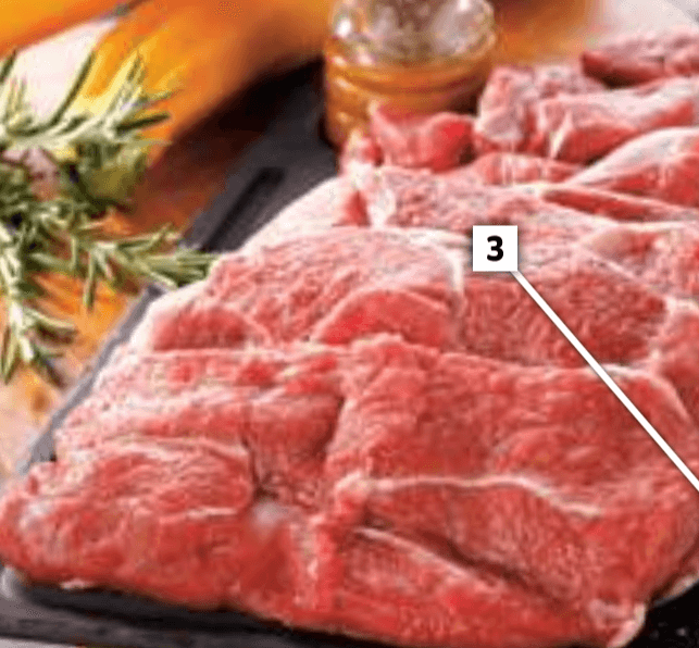 Telečje pleče brez kosti - Akcija v trgovini E.Leclerc