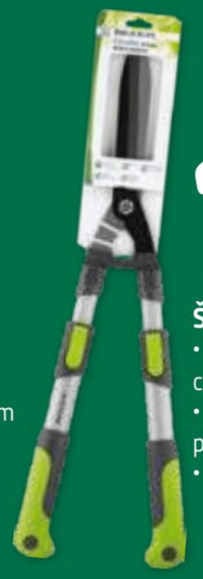 Škarje za živo mejo - Akcija v trgovini E.Leclerc